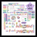 Ice Cream Dreams Journal Bundles contains the Ice Cream Dream Journal Kit, Decor Sheet, Rips & Scribbles sheet, Washi sheet, Ice Cream Sarcasm & Quotes Sheet, I Scream For Ice Cream Washi and the kit matching functionals a $39 value.