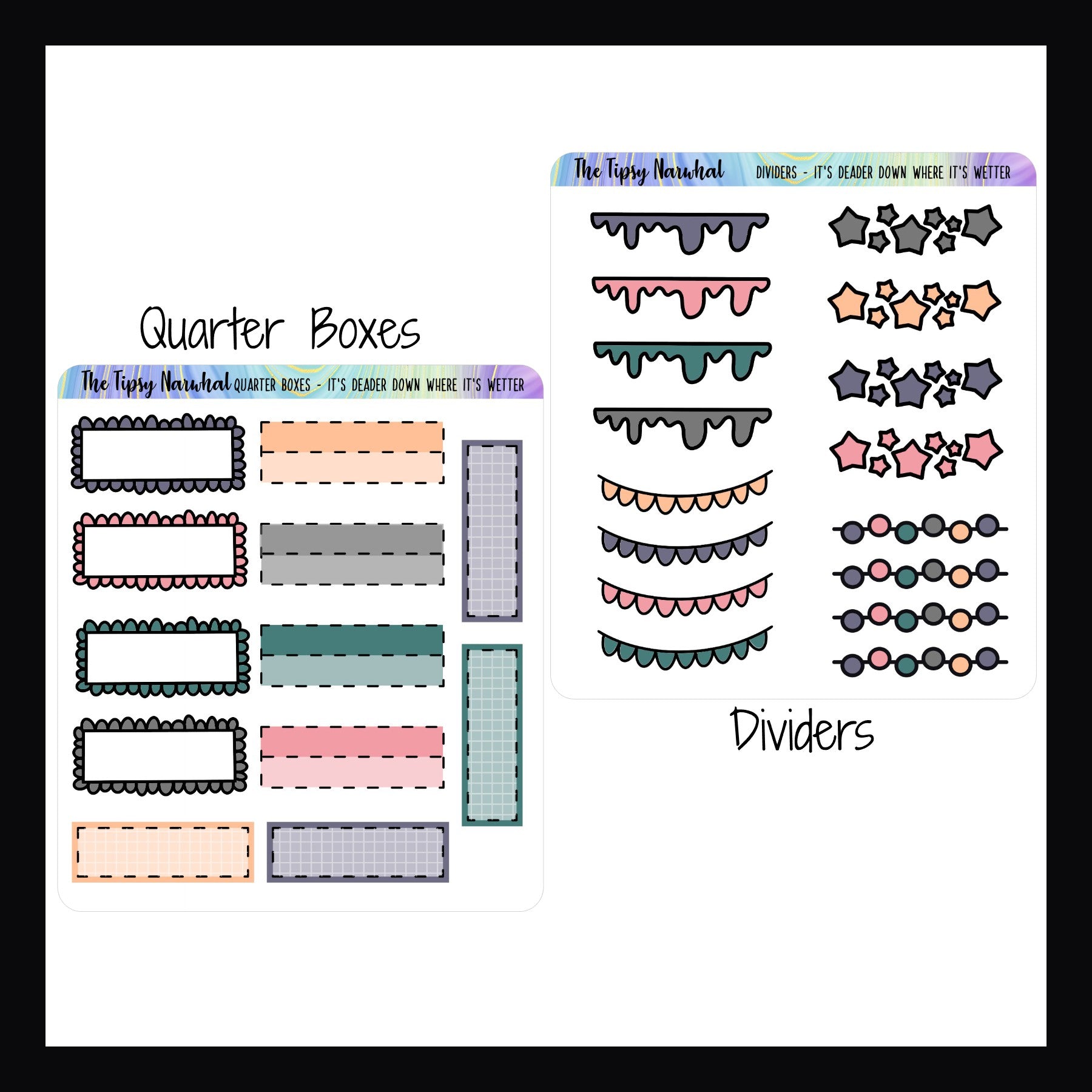 It's Deader Down Where It's Wetter Kit Matching Functionals