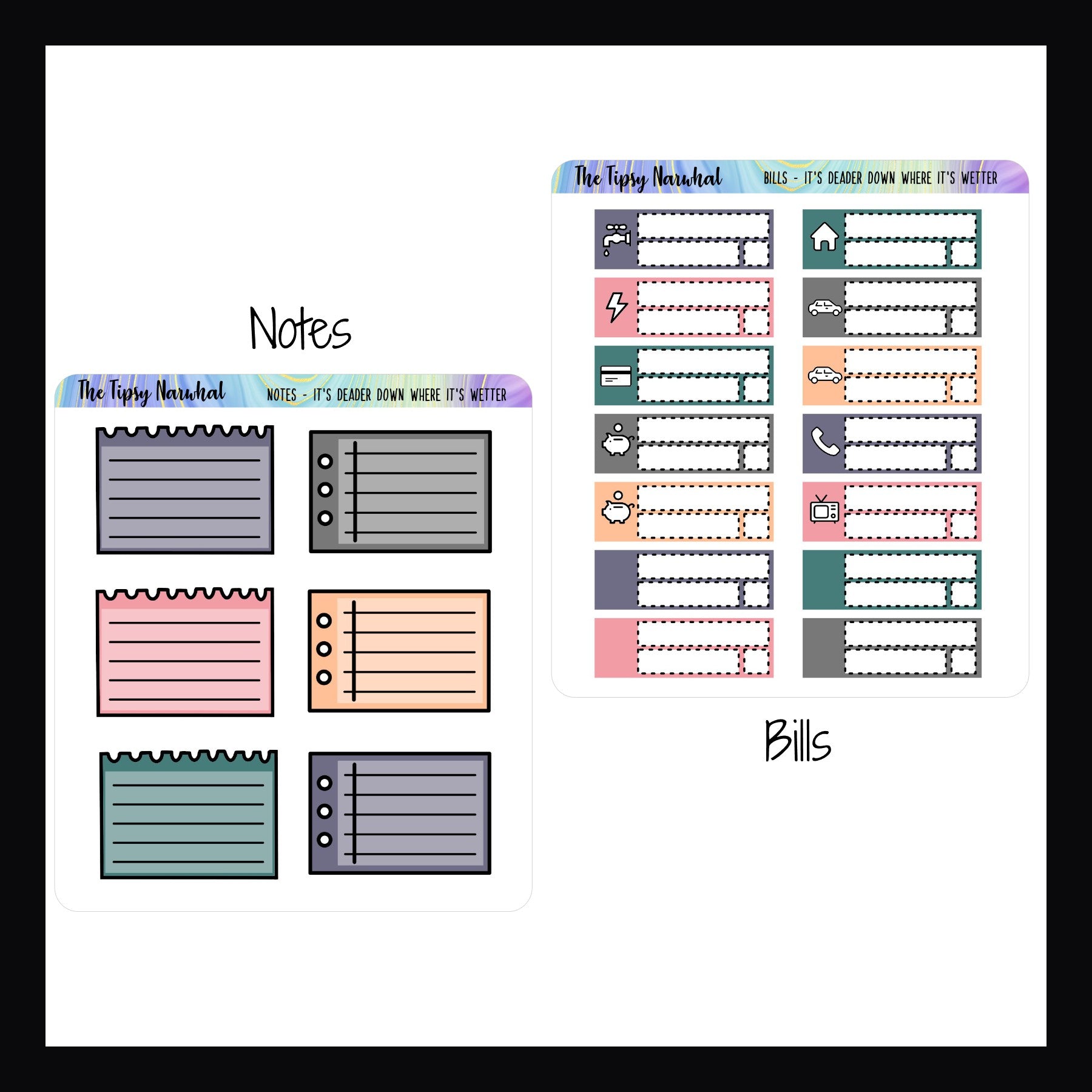 It's Deader Down Where It's Wetter Kit Matching Functionals