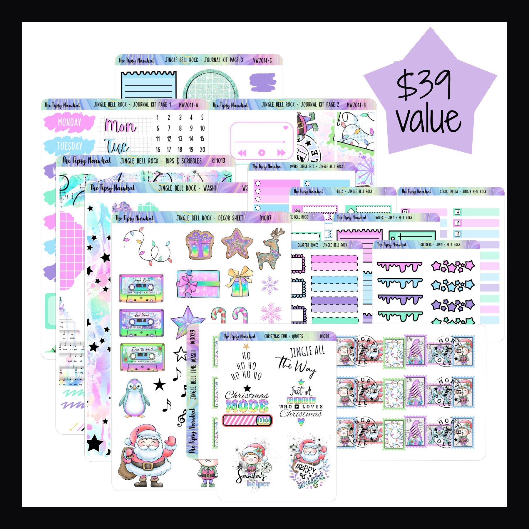 Jingle Bell Rock Journal Bundle