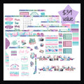 Leaving on a Jet Plane Journal Bundle consists of the Leaving on a Jet Plane Journal Kit, Decor Sheet, Rips & Scribbles Sheet, Washi sheet, Now Boarding Washi, Travel Sarcasm & Quotes sheet, as well as the full set of matching functionals.  Total value is $39.