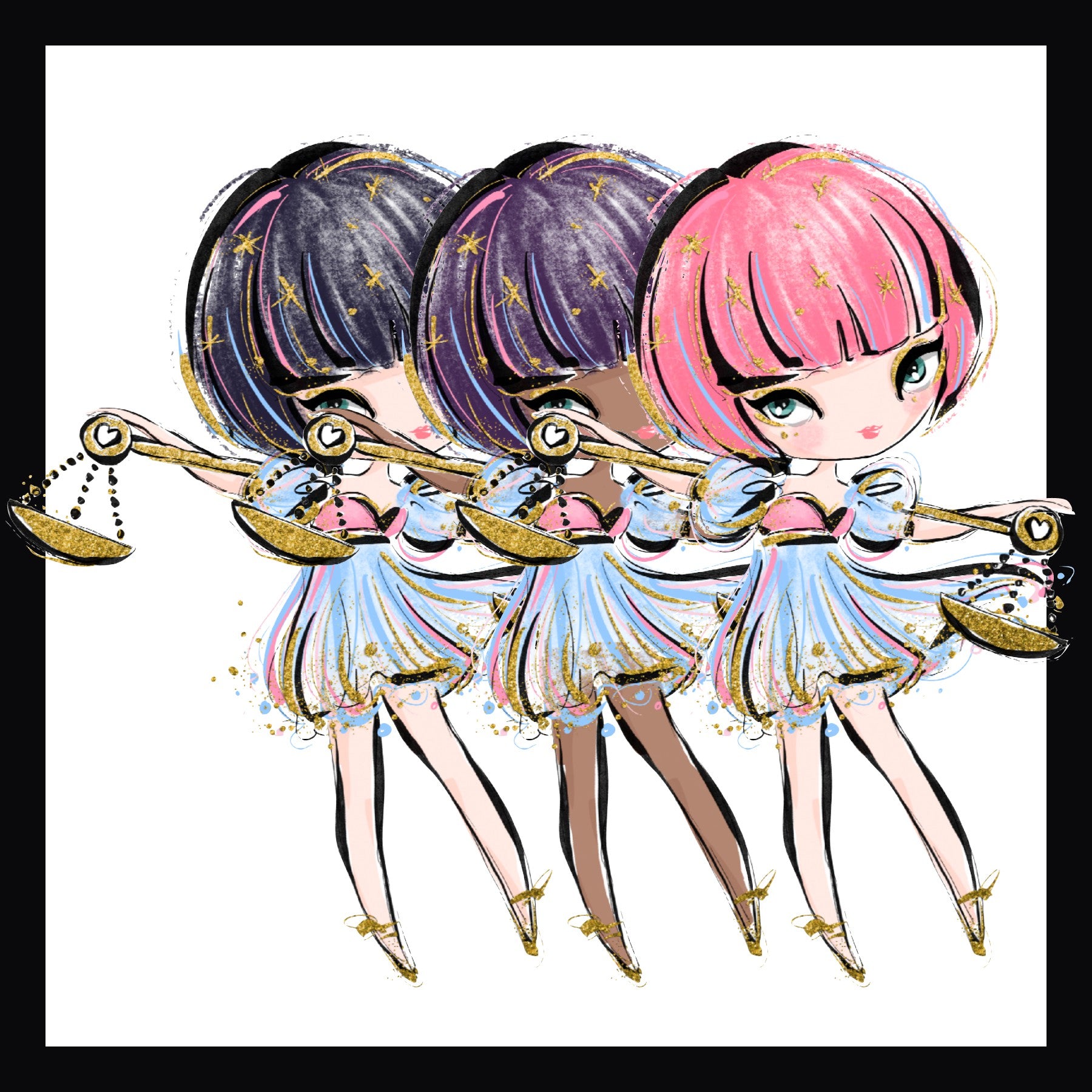 Custom Libra Sticker