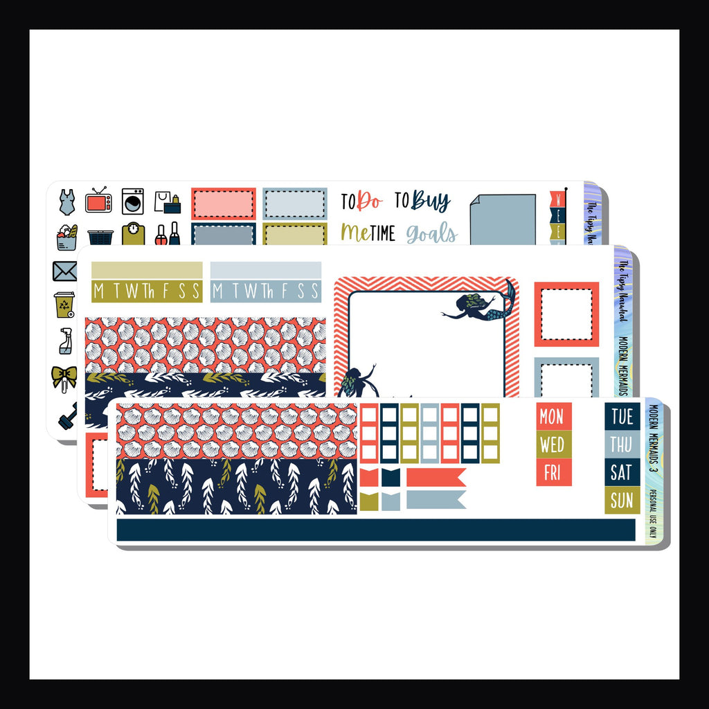 Modern Mermaids Hobonichi Weeks Kit