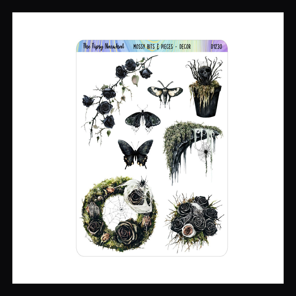 The Damp and The Dead Vertical Weekly Sticker Kit