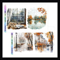 November Rain Large Format Stickers