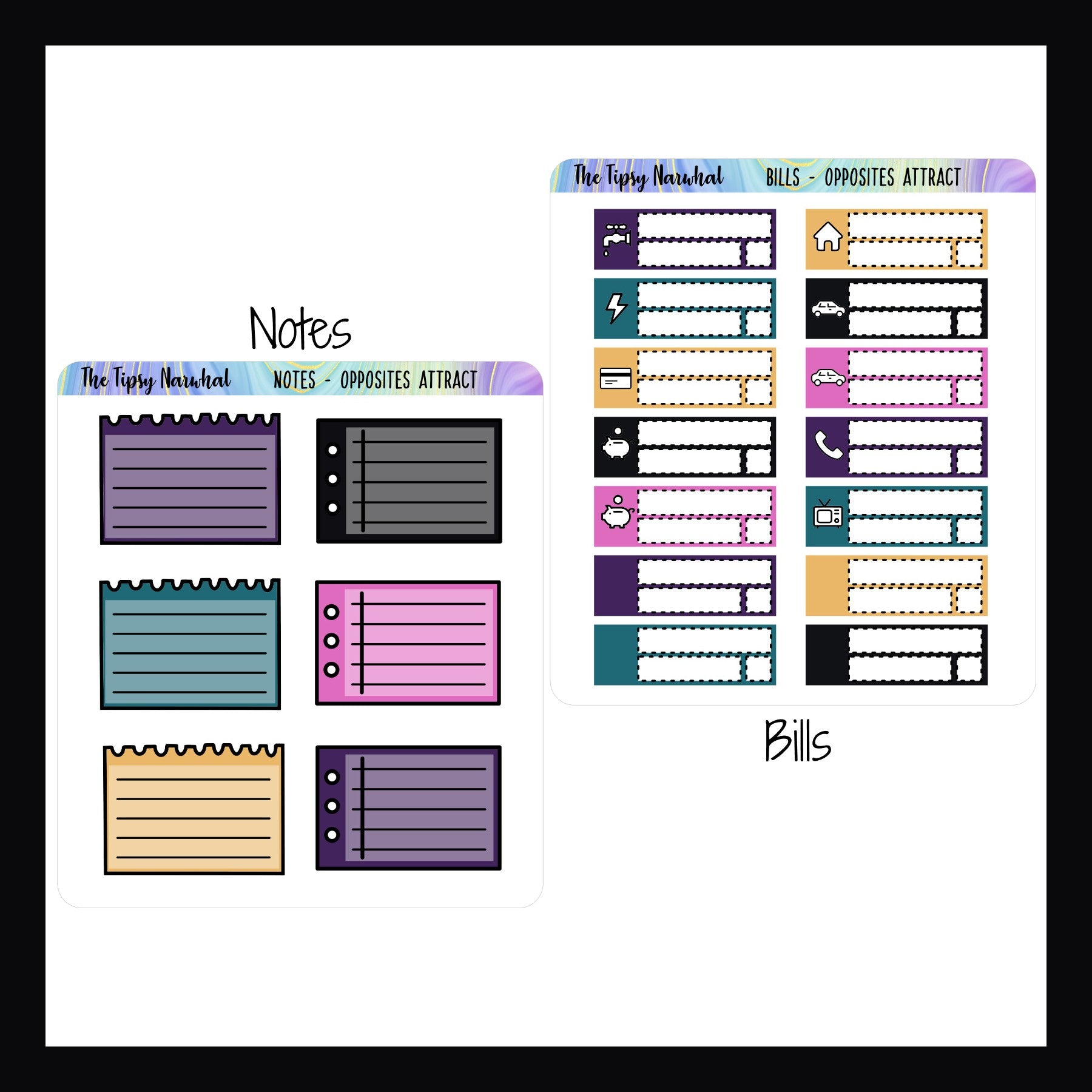 Opposites Attract Kit Matching Functionals