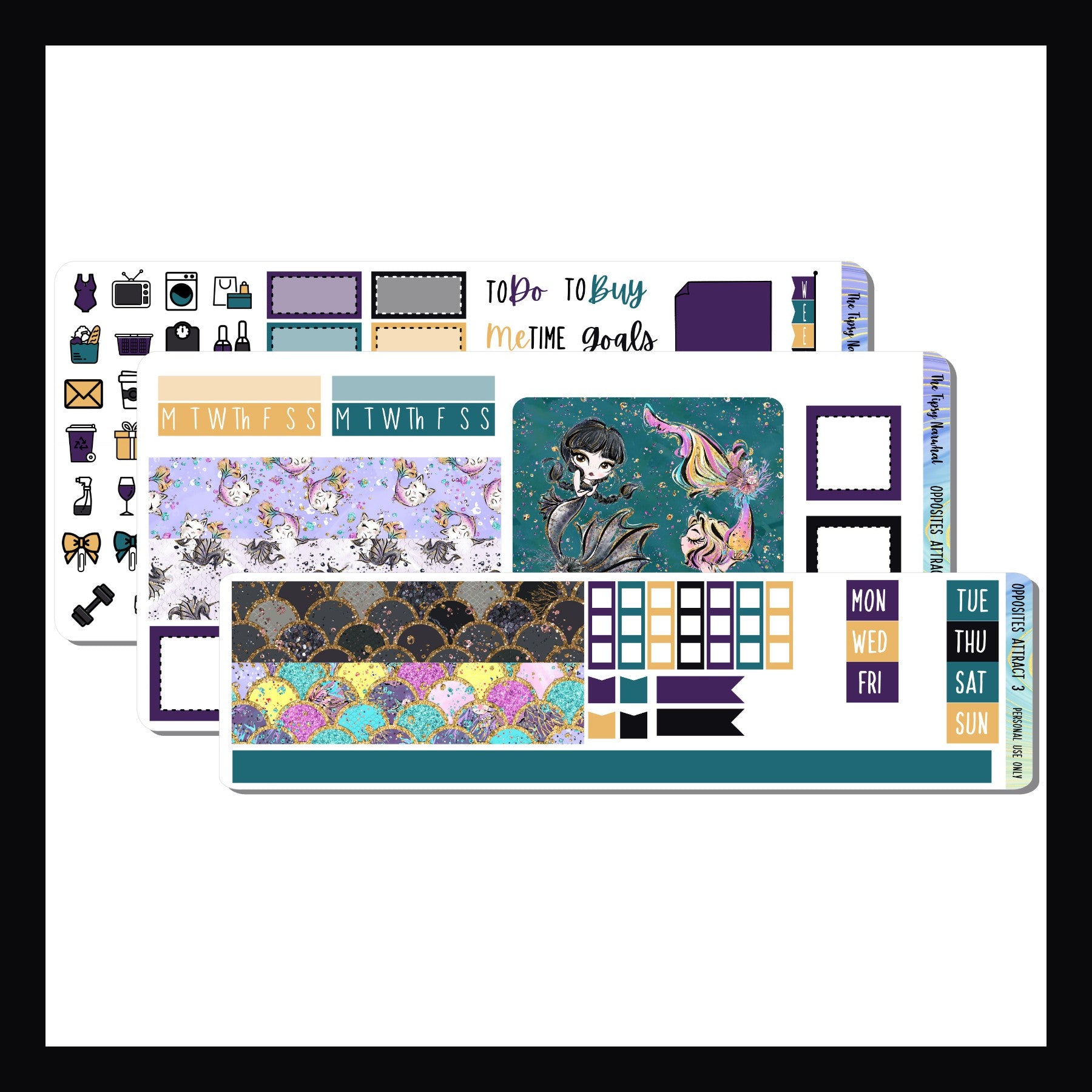 Opposites Attract Hobonichi Weeks Kit