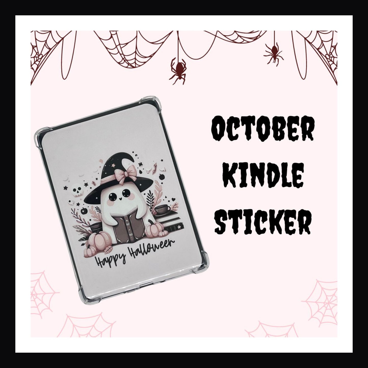 October Kindle Sticker