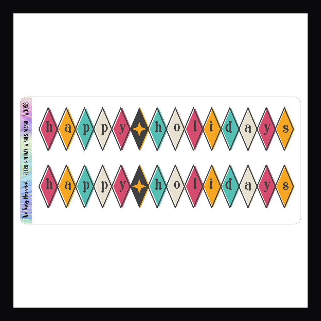 A MCM Christmas Journal Sticker Kit
