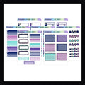 Revontulet Functional Add-ons is a collection of 7 sheets, each with its own type of functional sticker. Stickers designed to match the Revontulet weekly kits.