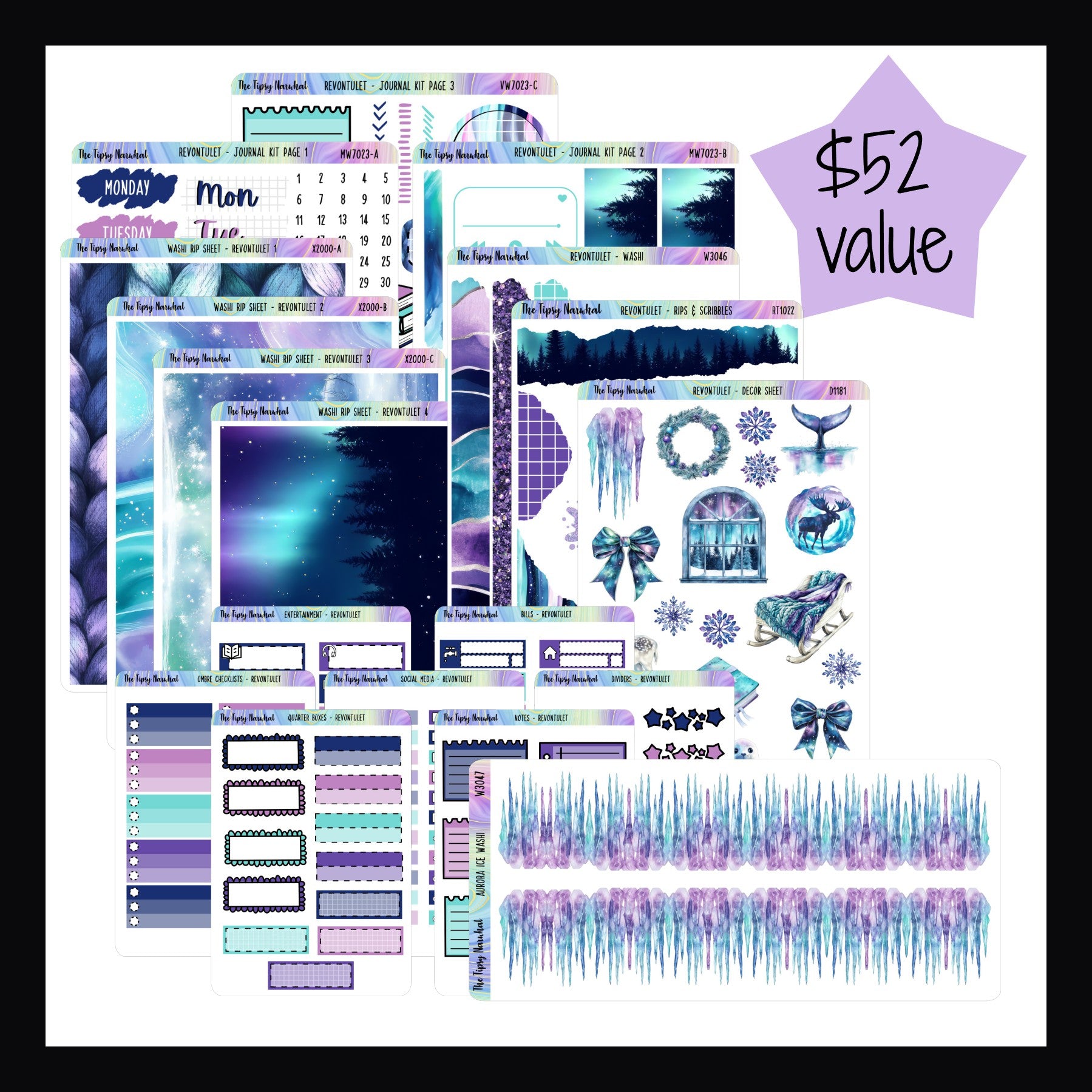 Revontulet Journal Kit Bundle