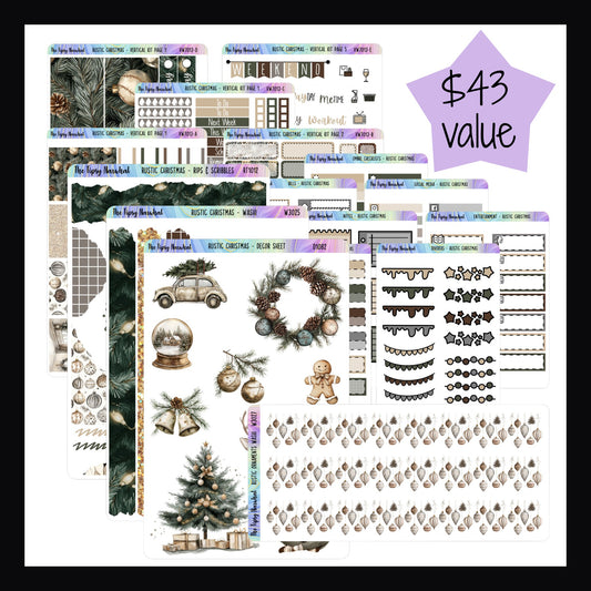 Rustic Christmas Vertical Bundle