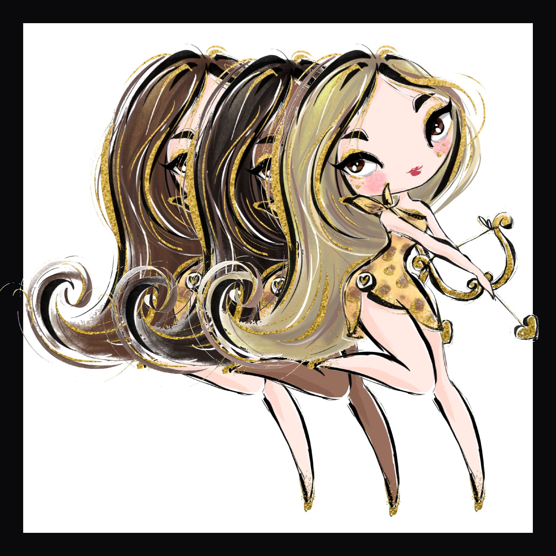 Custom Sagittarius Sticker