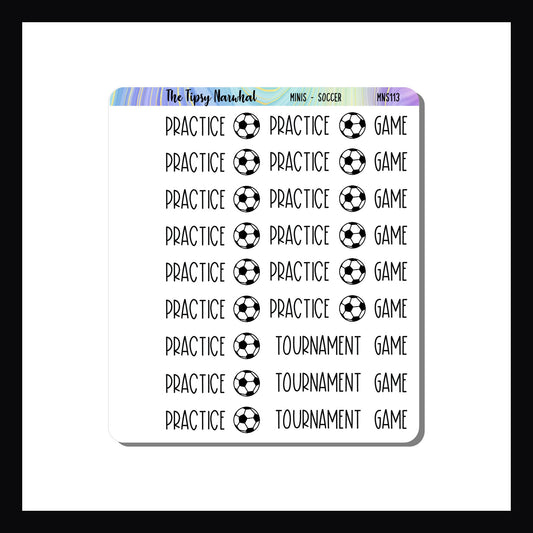 Mini Icon Sheets Soccer