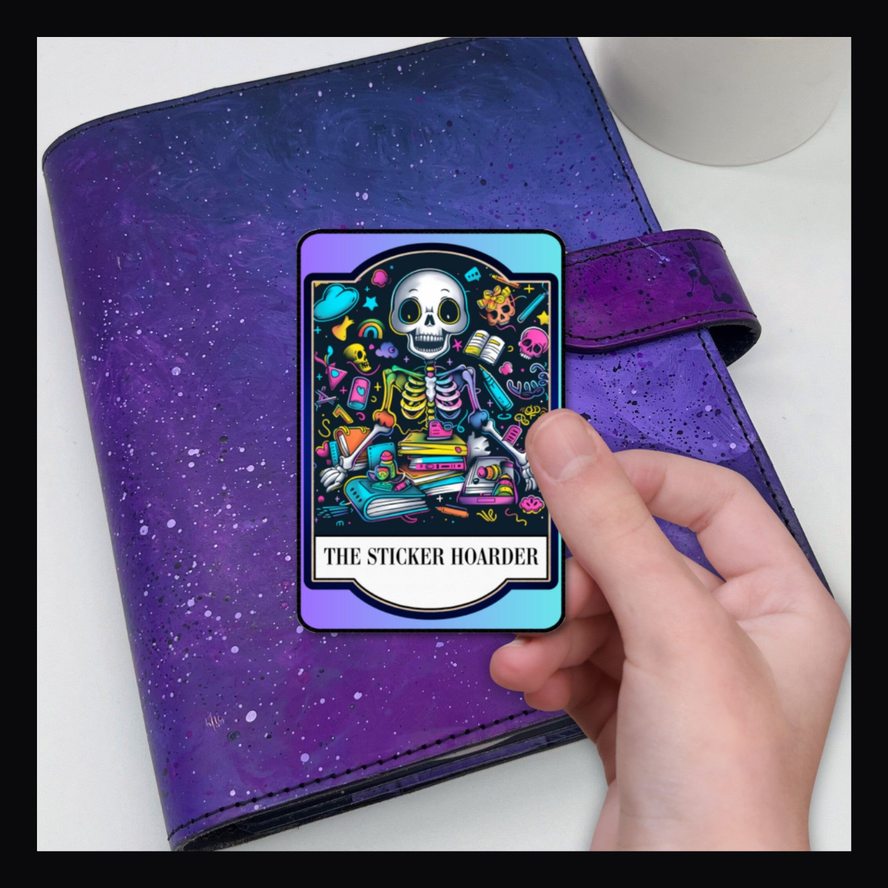 The Sticker Hoarder Die Cut