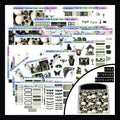 The Damp and The Dead Vertical Bundle consists of the full The Damp and The Dead vertical kit, all additional decor sheets, all 7 functional add-on sheets and is packaged in a matching storage envelope.