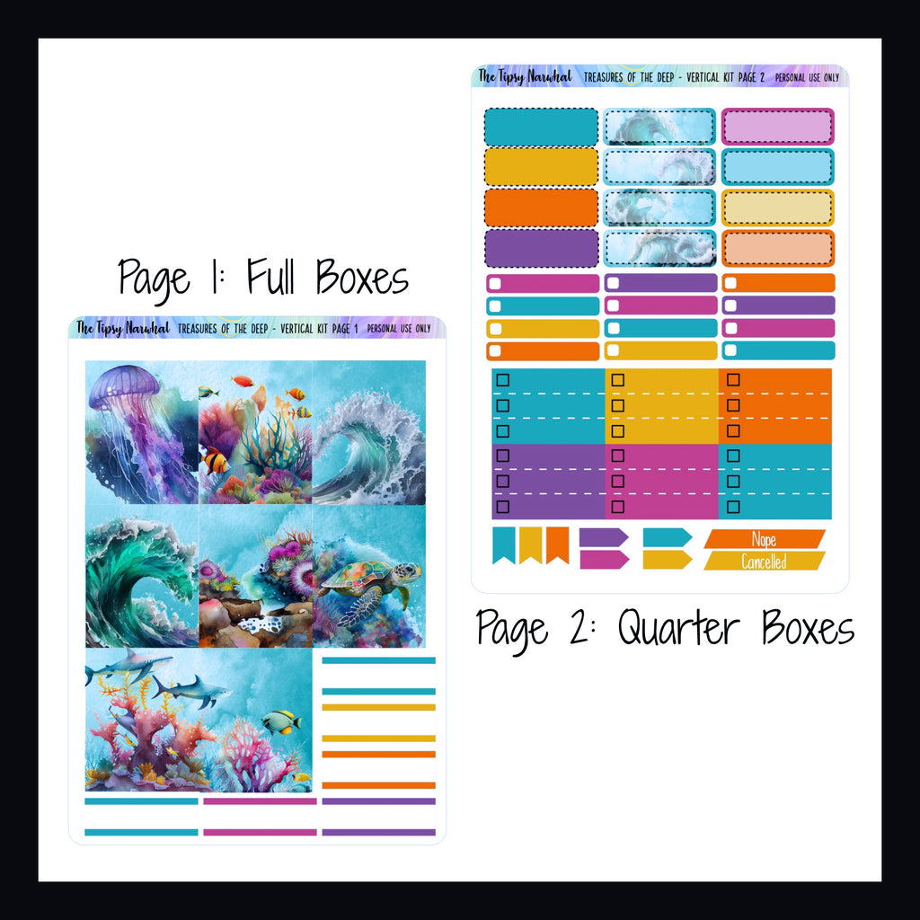 Treasures of the Deep Vertical Weekly Kit