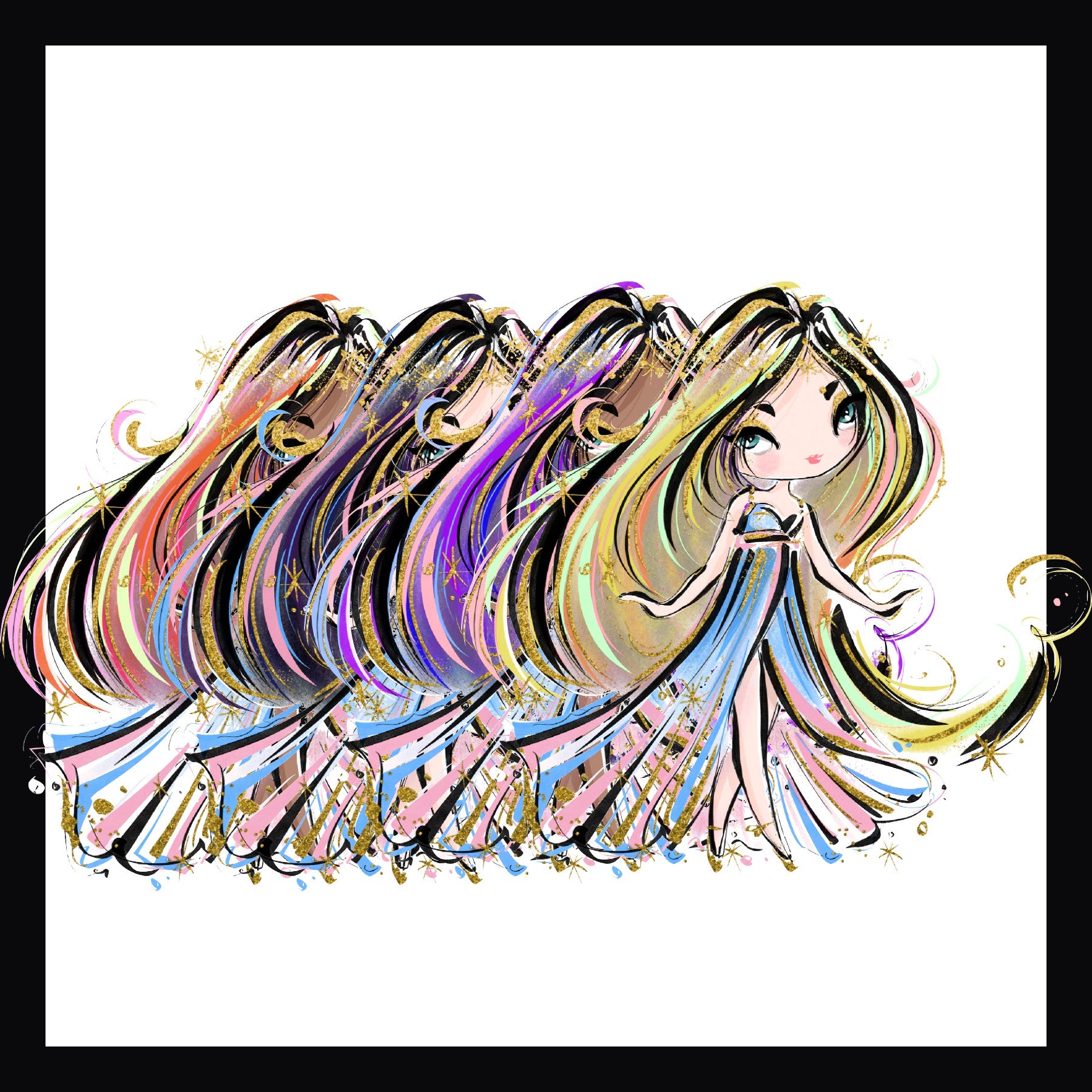 Custom Virgo Sticker