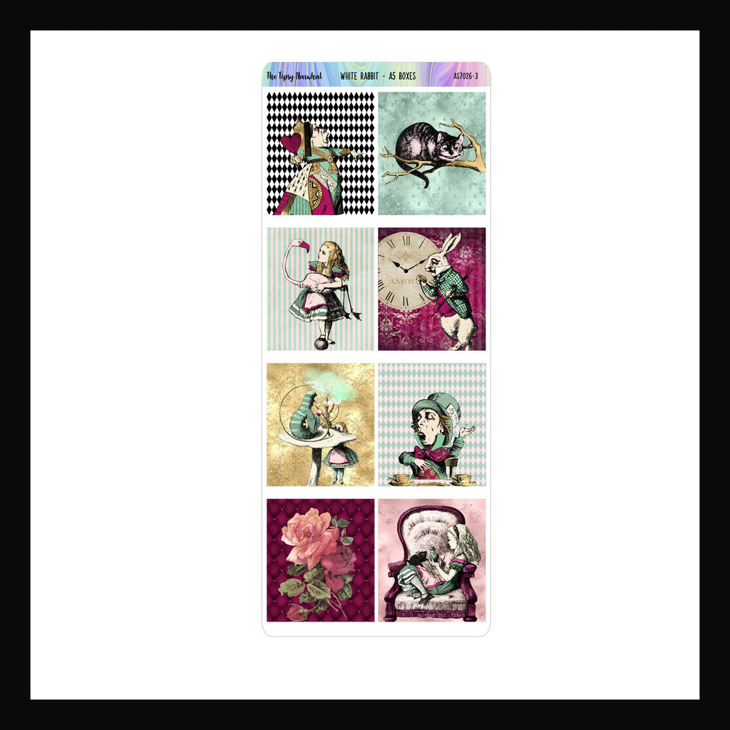 White Rabbit Printable Journal Kit