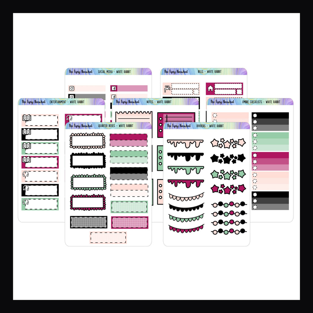 White Rabbit Functional Sticker Add-ons