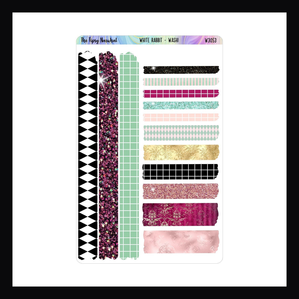 White Rabbit Journal Sticker Kit