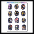 Zodiac Characters Sticker Sheet