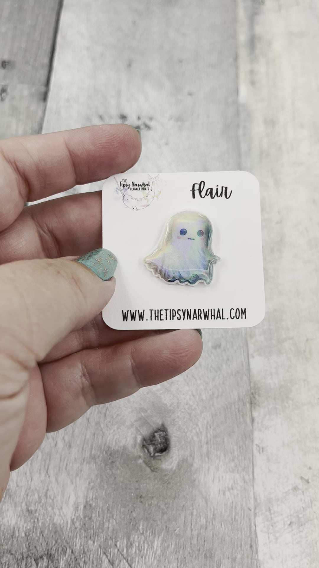 Holographic Ghost Pin