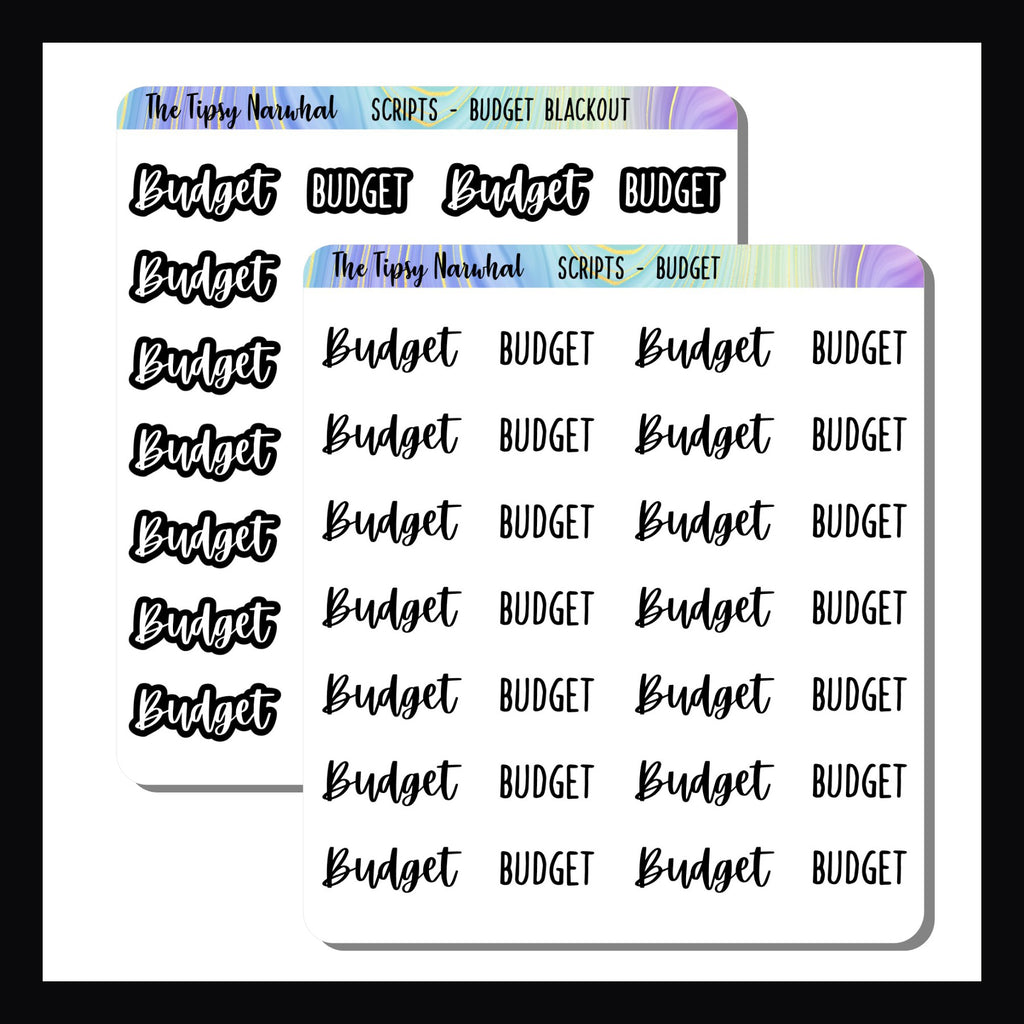 Budget Script