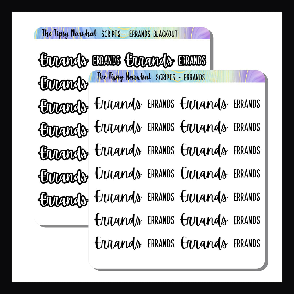Errands Script