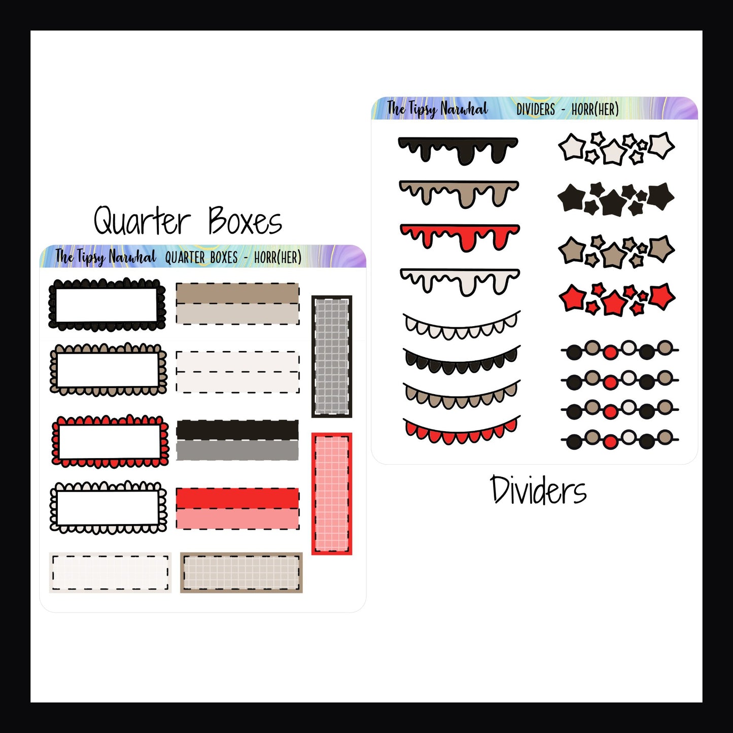 HorrHER Kit Matching Functionals