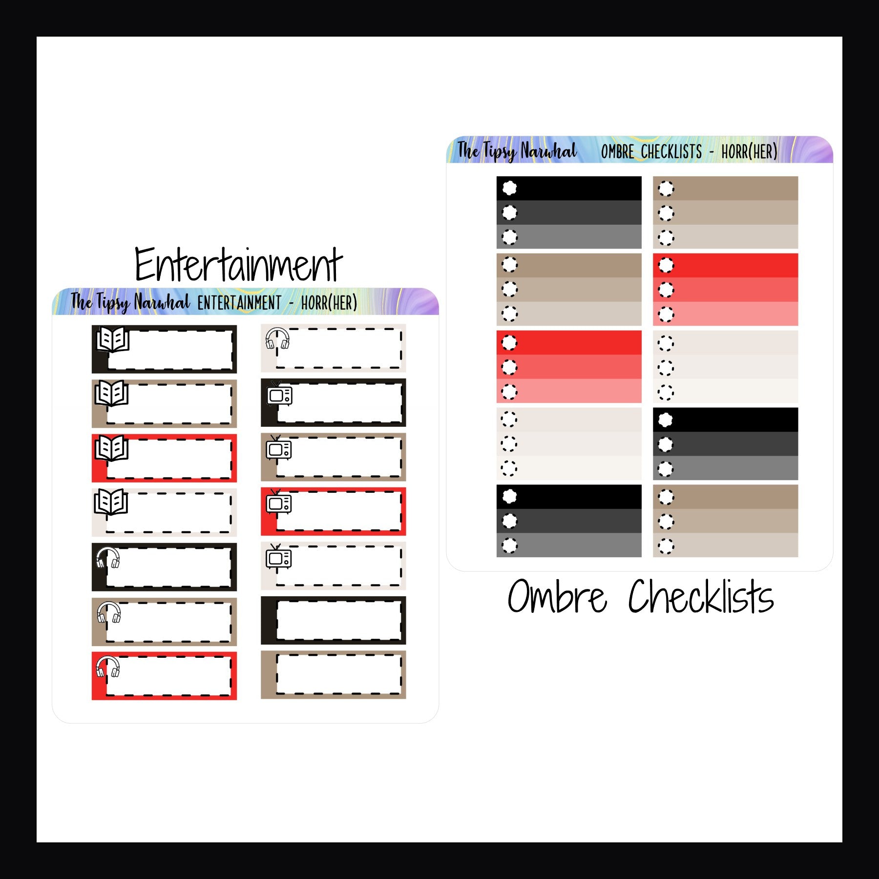 HorrHER Kit Matching Functionals