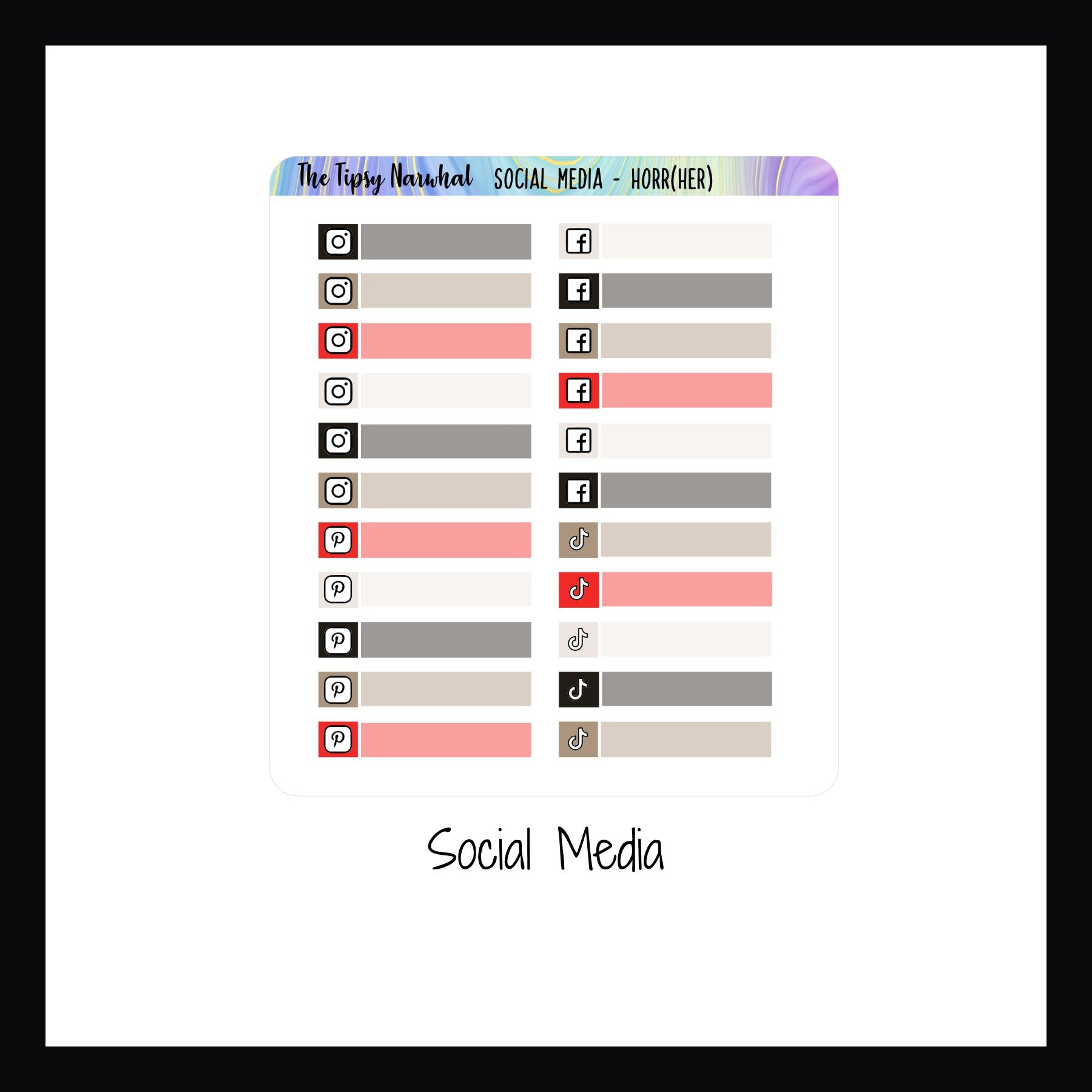 HorrHER Kit Matching Functionals