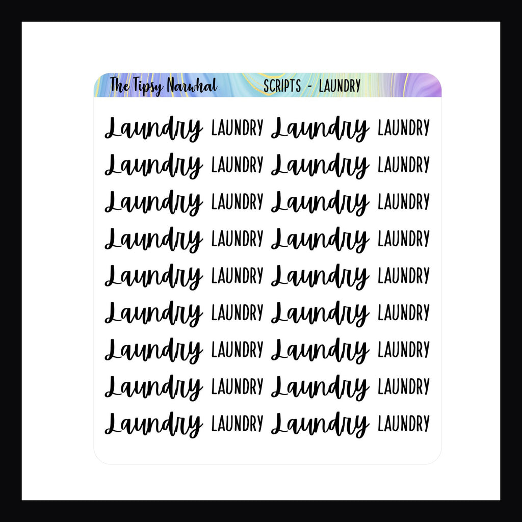 Laundry Script