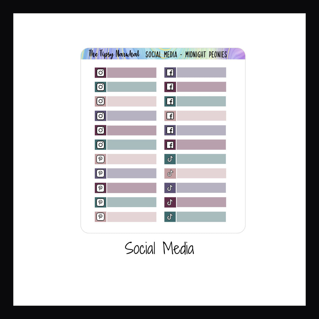Midnight Peonies Kit Matching Functionals