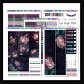 Midnight Peonies Vertical Weekly Kit