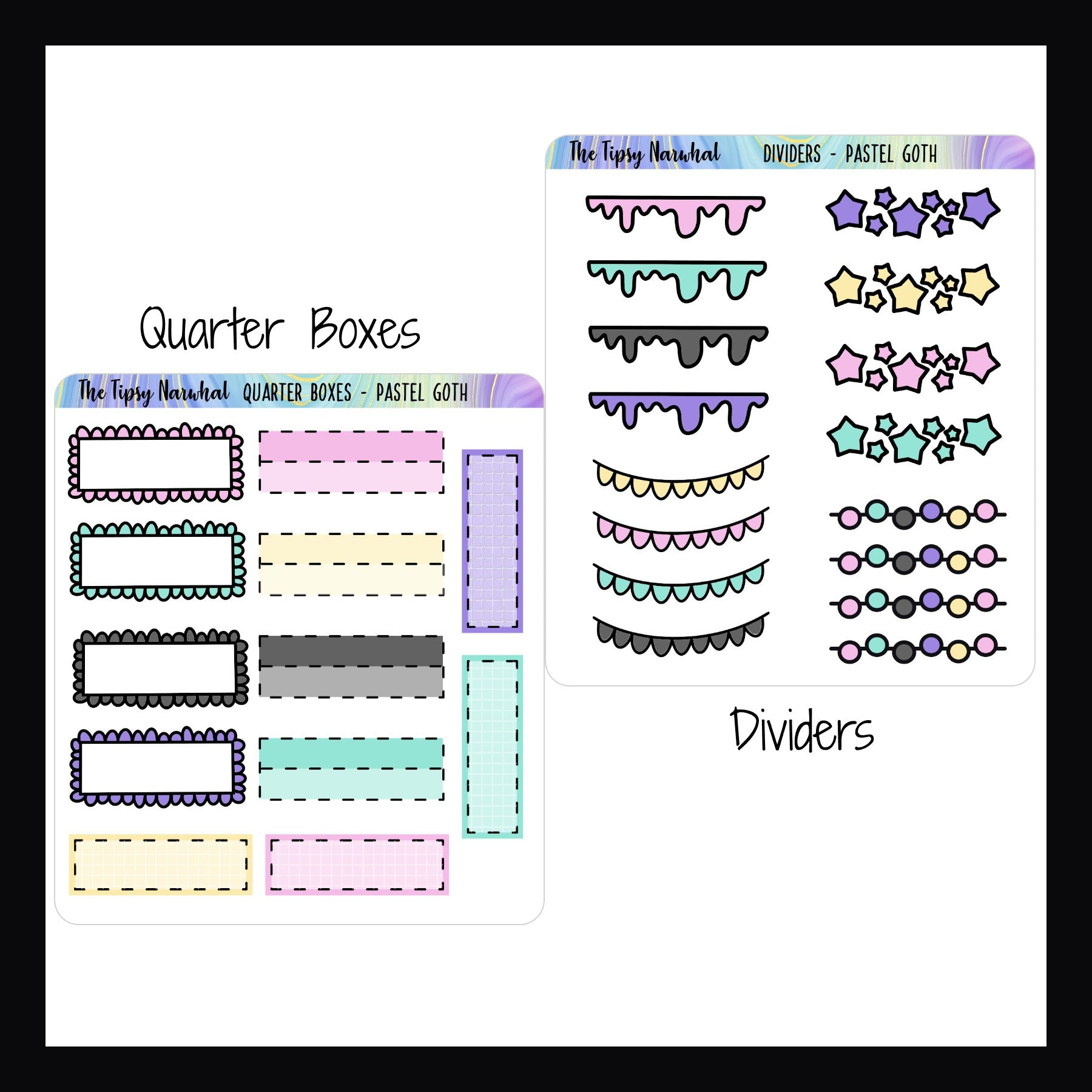 Pastel Goth Kit Matching Functionals