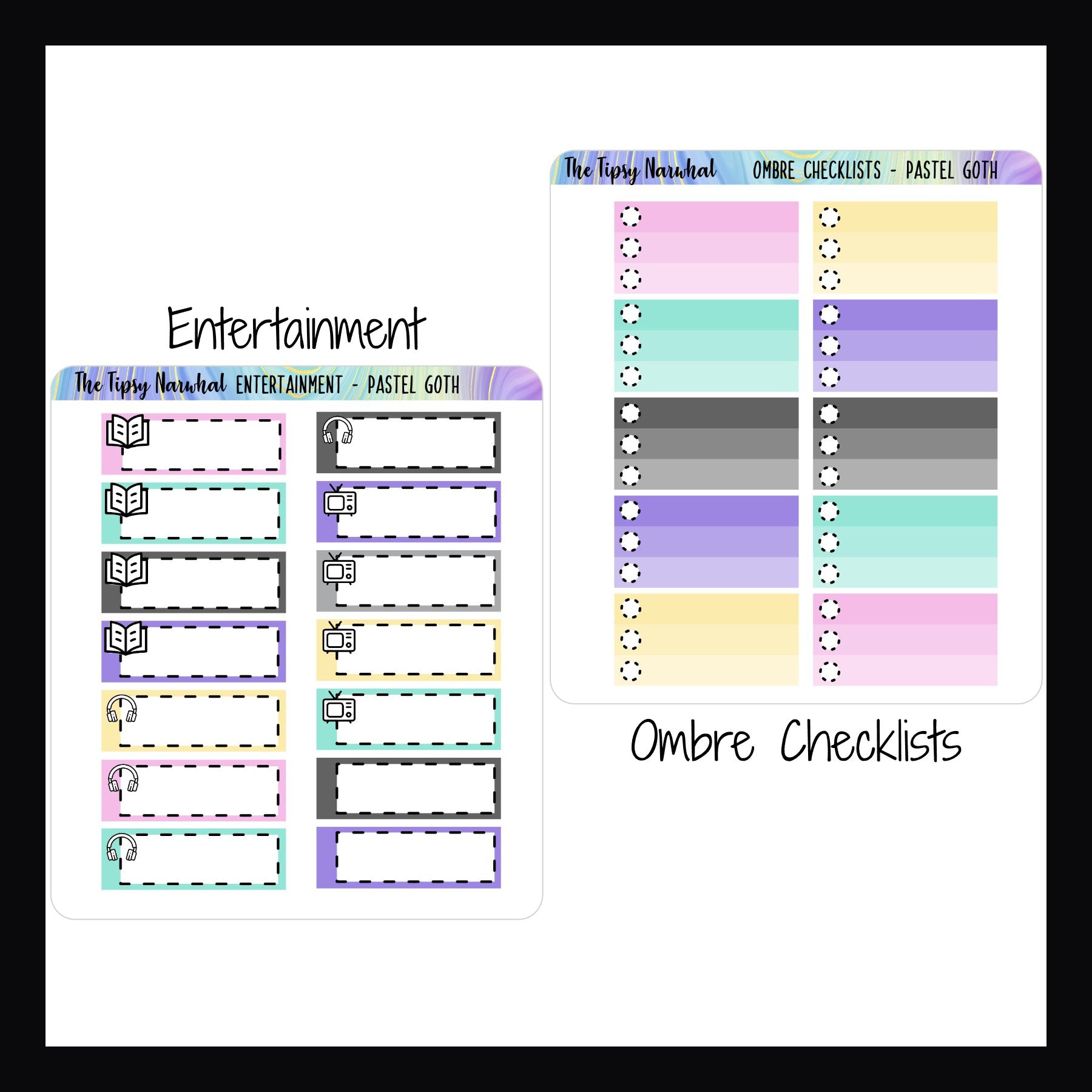 Pastel Goth Kit Matching Functionals