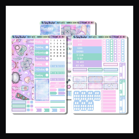 Pastel Witch Hobonichi Cousin Kit