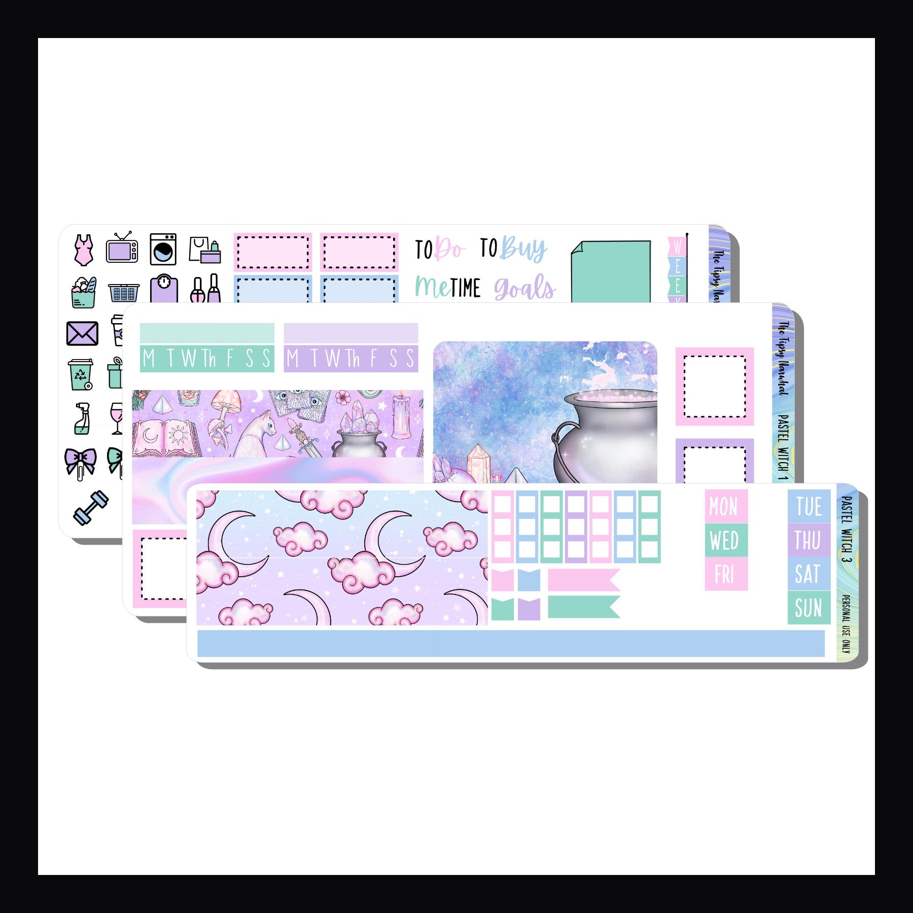 Pastel Witch Hobonichi Weeks Kit