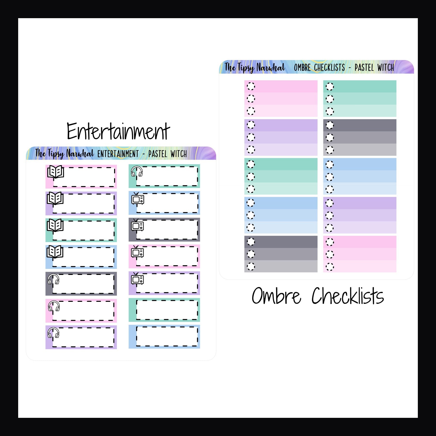 Pastel Witch Kit Matching Functionals