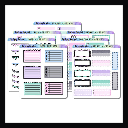 Pastel Witch Kit Matching Functionals
