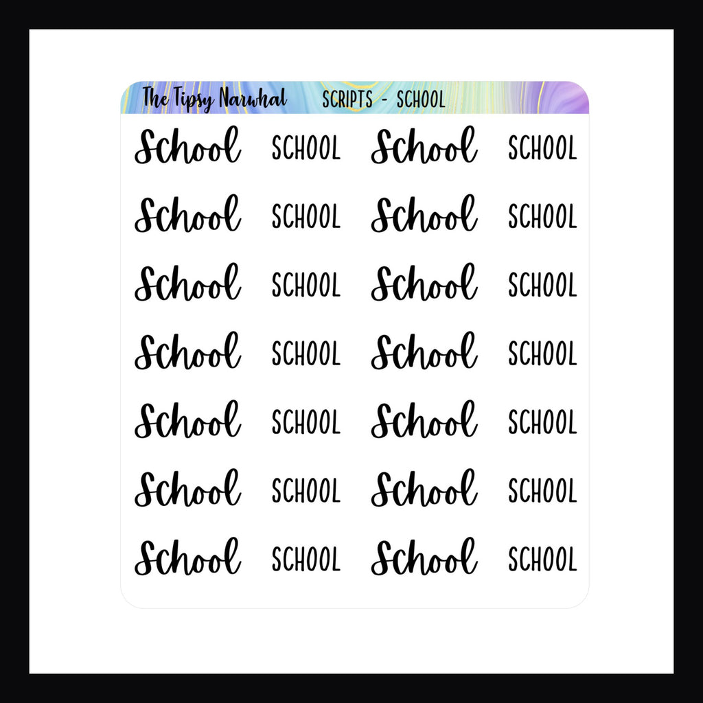 School Script