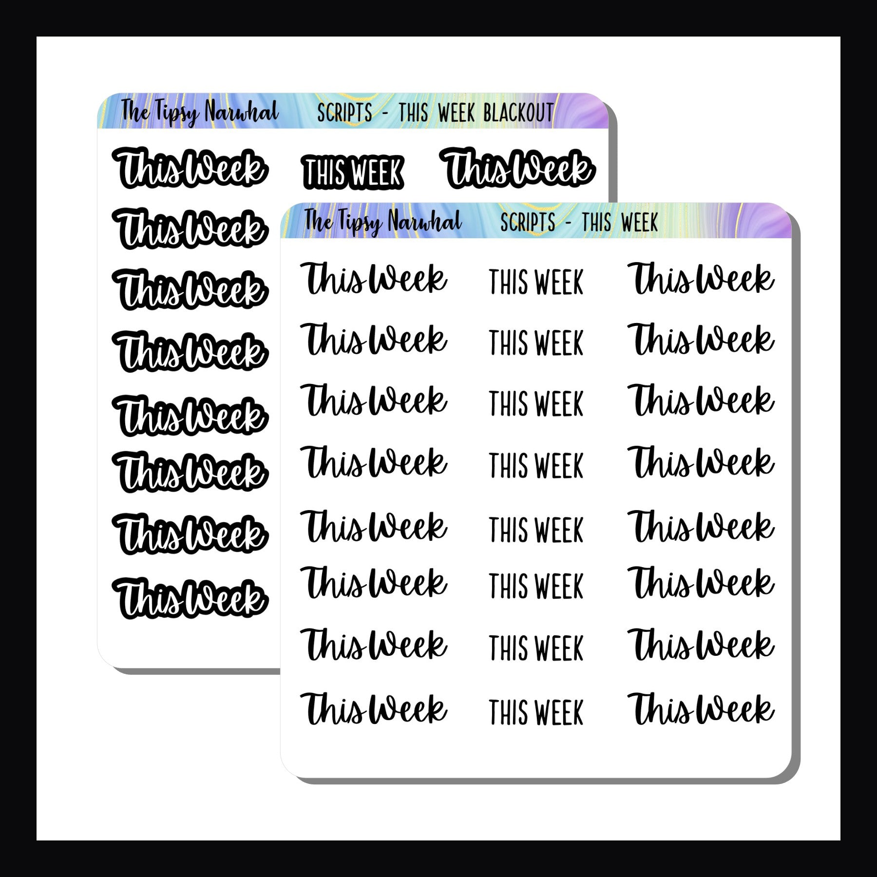 This Week Script – The Tipsy Narwhal